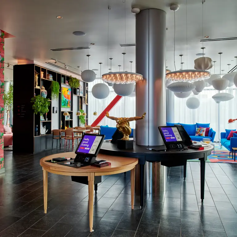 citizenM hotels self check-in