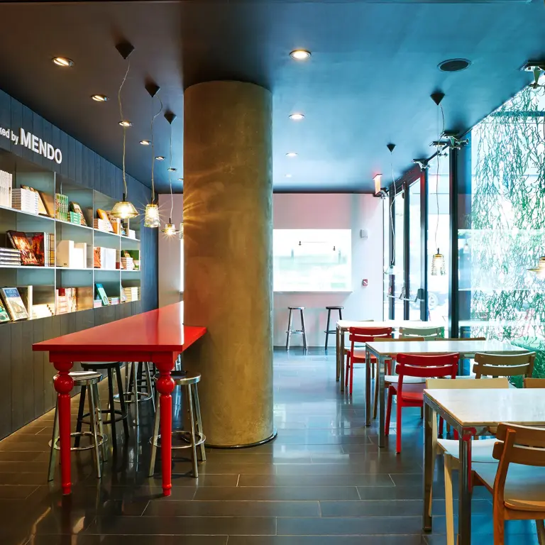 coworking space at citizenM New York Time Square